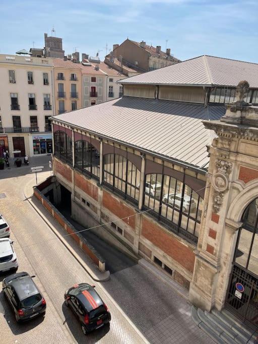 Vue Sur La Place Des Halles, Art Apparts Beziers Exterior photo